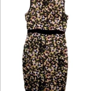 Evening knee length dress